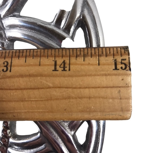 WILTON ARMETALE Harvest Bowl Medium #470014 Aluminum Serveware NWT - Picture 8 of 9